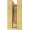 Ekena Millwork 3"W x 6"D x 6"H Classic Moab Rough Cedar Woodgrain TimberThane Corbel, Primed Tan CORUR03X06X06MOARCPR - alternate 6